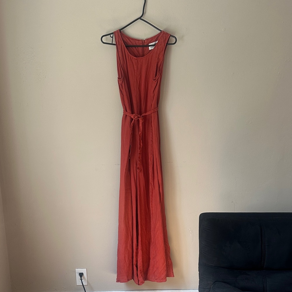 Rachel Zoe 100% Linen Jumpsuit